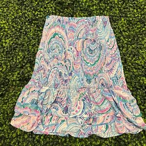 NWOT Lilly Pulitzer scrunch skirt